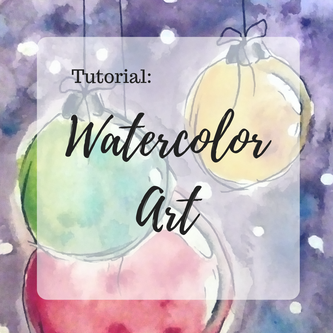 Easy Watercolor Tutorial – The Boozy Housewife